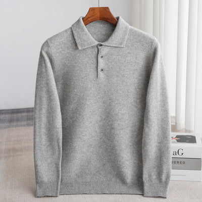 Durand Bordeaux | PULL POLO HOMME CLASSIQUE (laine haut de gamme)