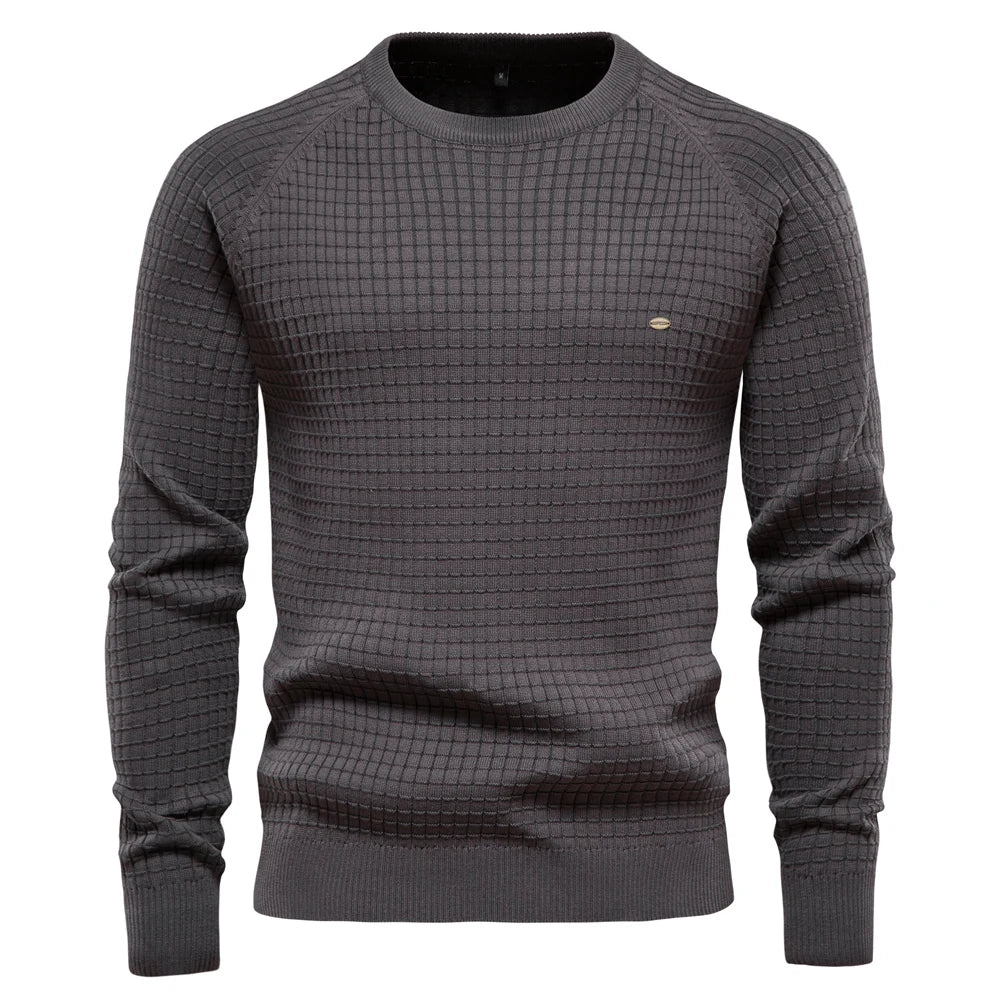 Durand Bordeaux | PULL HOMME À MOTIF LOSANGES