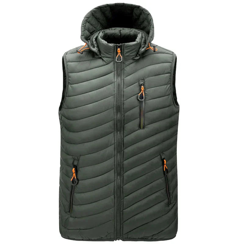 Durand Bordeaux | GILET ÉLÉGANT REMBOURRÉ POUR HOMME