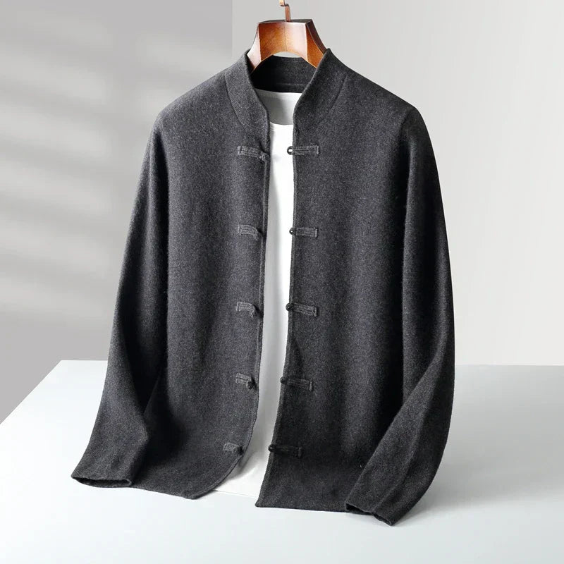 Durand Bordeaux | CARDIGAN CLASSIQUE EN CACHEMIRE