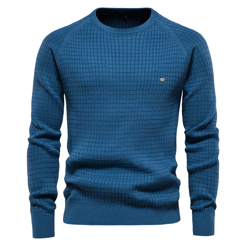 Durand Bordeaux | PULL HOMME À MOTIF LOSANGES