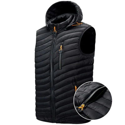 Durand Bordeaux | GILET ÉLÉGANT REMBOURRÉ POUR HOMME