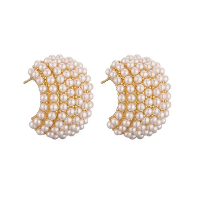 ISABELLE™ | BOUCLES CLASSIQUES PERLE