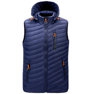 Durand Bordeaux | GILET ÉLÉGANT REMBOURRÉ POUR HOMME