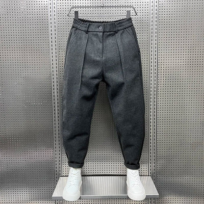 Durand Bordeaux | PANTALONS TAPERED TEXTURÉS