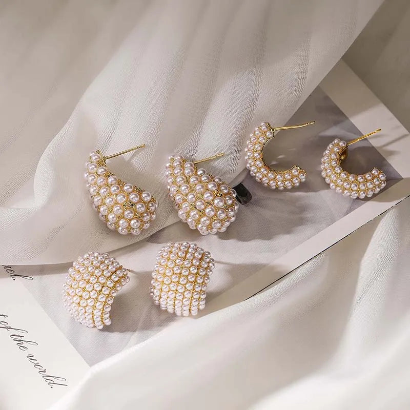 ISABELLE™ | BOUCLES CLASSIQUES PERLE