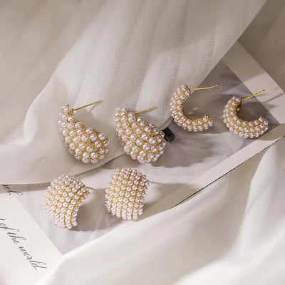 ISABELLE™ | BOUCLES CLASSIQUES PERLE