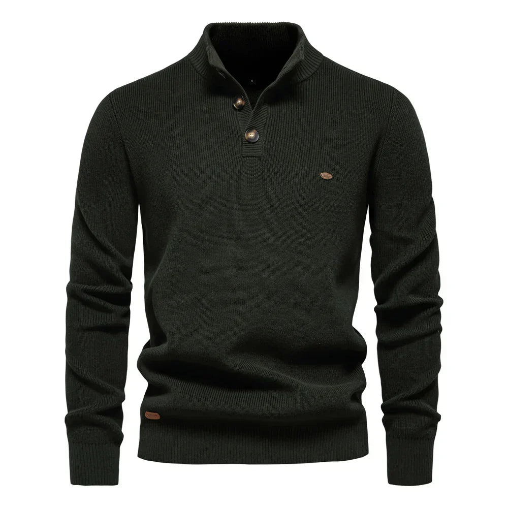 Durand Bordeaux | PULL POUR HOMME AVEC BOUTONS
