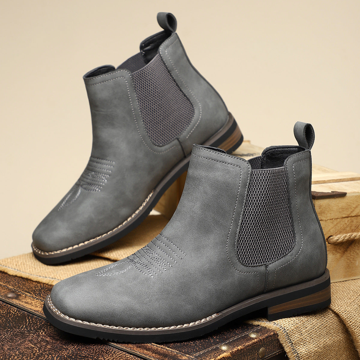 Durand Bordeaux | BOTTES CLASSIQUES EN CUIR POUR HOMME