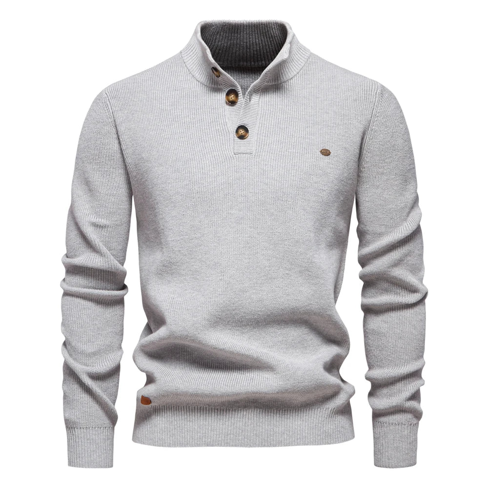 Durand Bordeaux | PULL POUR HOMME AVEC BOUTONS