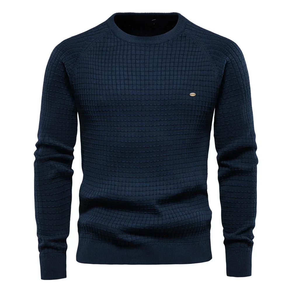 Durand Bordeaux | PULL HOMME À MOTIF LOSANGES