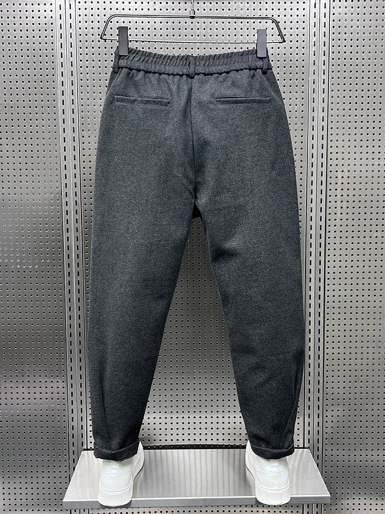 Durand Bordeaux | PANTALONS TAPERED TEXTURÉS