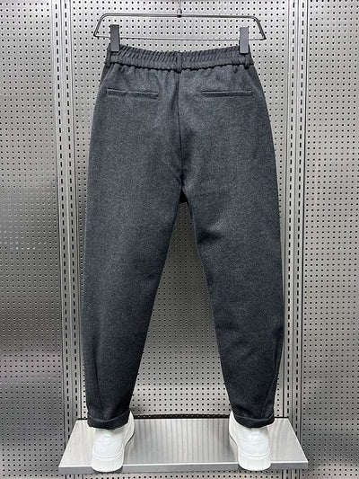 Durand Bordeaux | PANTALONS TAPERED TEXTURÉS