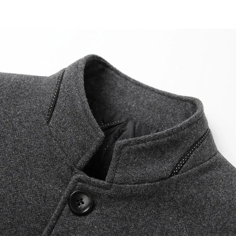 Durand Bordeaux | MANTEAU EN LAINE POUR HOMME