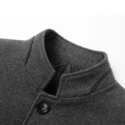 Durand Bordeaux | MANTEAU EN LAINE POUR HOMME