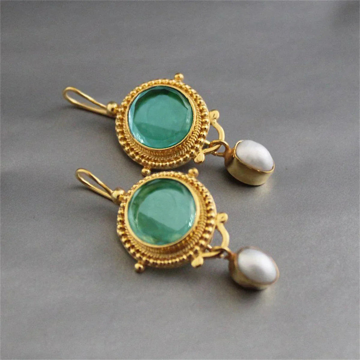 VÉLINE™ | BOUCLES VINTAGE PERLE