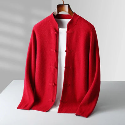 Durand Bordeaux | CARDIGAN CLASSIQUE EN CACHEMIRE