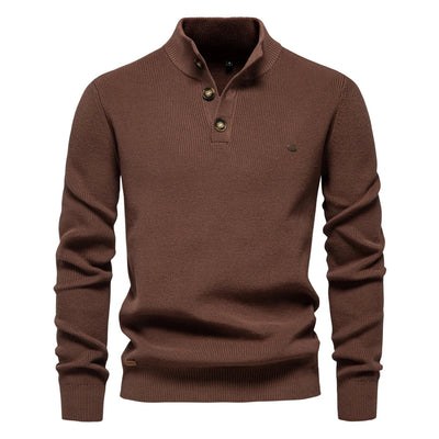 Durand Bordeaux | PULL POUR HOMME AVEC BOUTONS