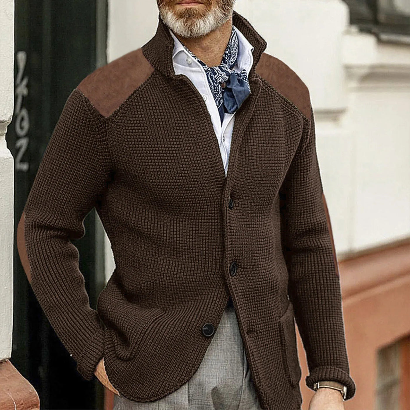 Veste En Maille Pour Homme
