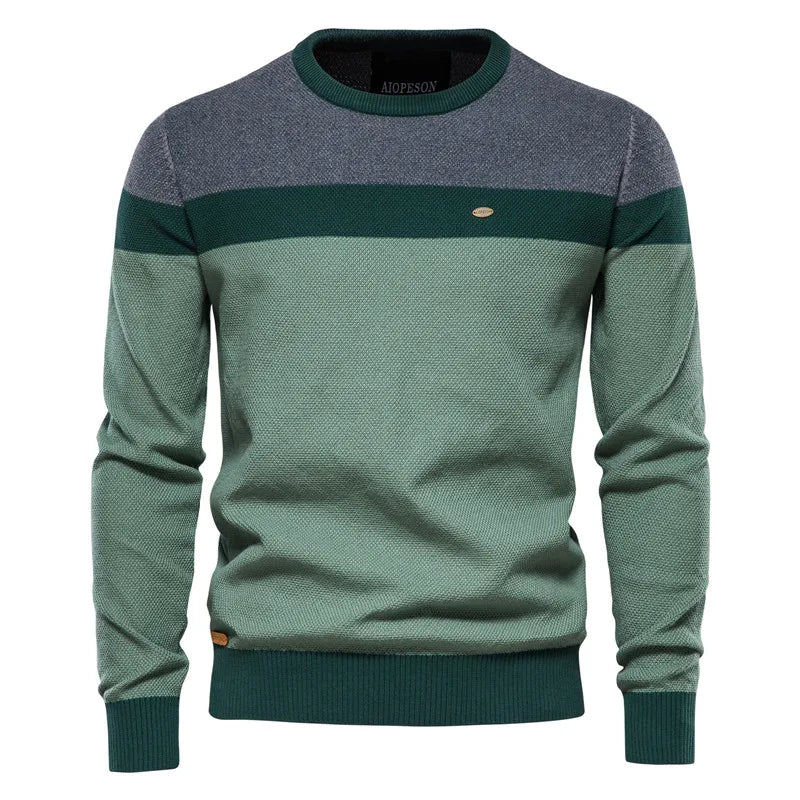 Durand Bordeaux | PULL HOMME À COL ROND