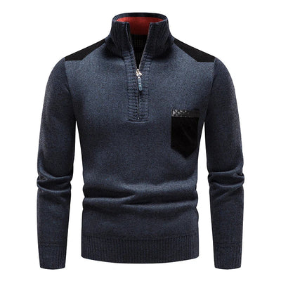 Durand Bordeaux | PULL HOMME EN POLAIRE AVEC ZIP