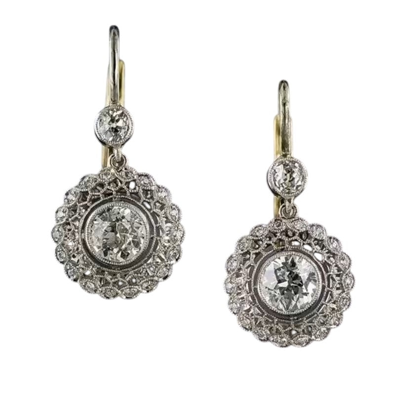 CAMILLE™ | BOUCLES VINTAGE CRISTAL