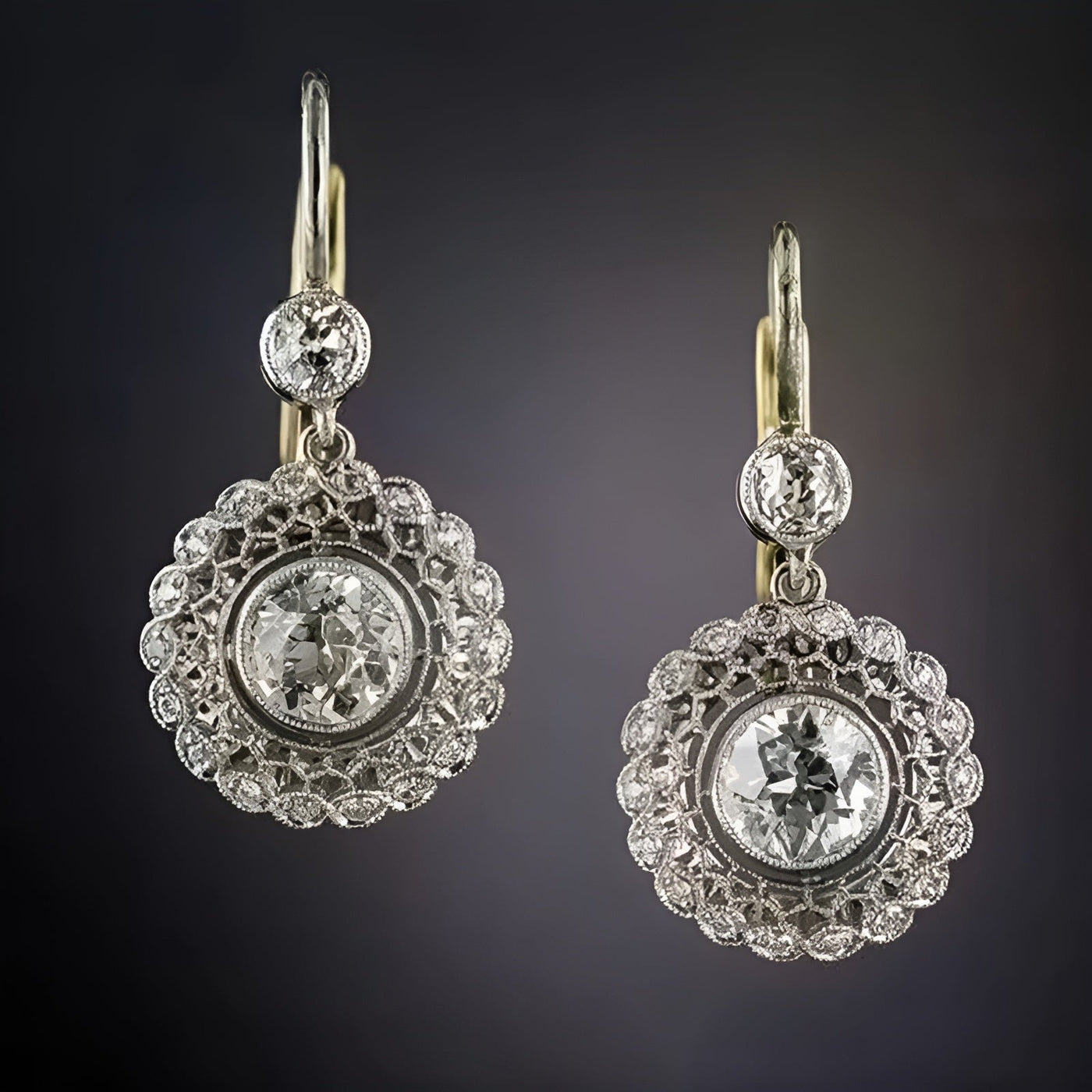 CAMILLE™ | BOUCLES VINTAGE CRISTAL