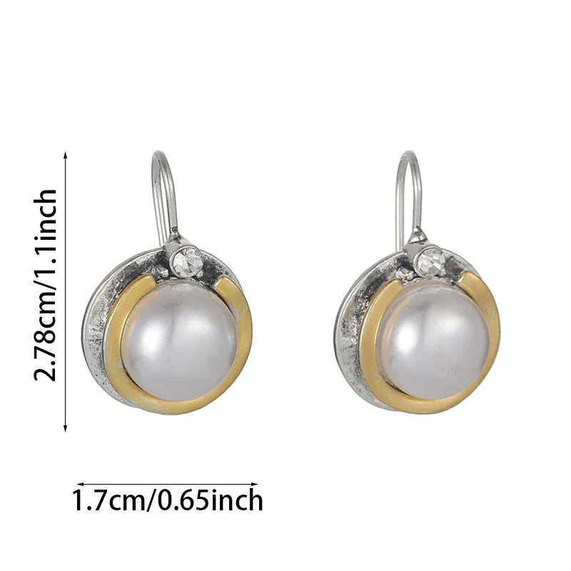 ALBA™ | BOUCLES ACIER & PERLE