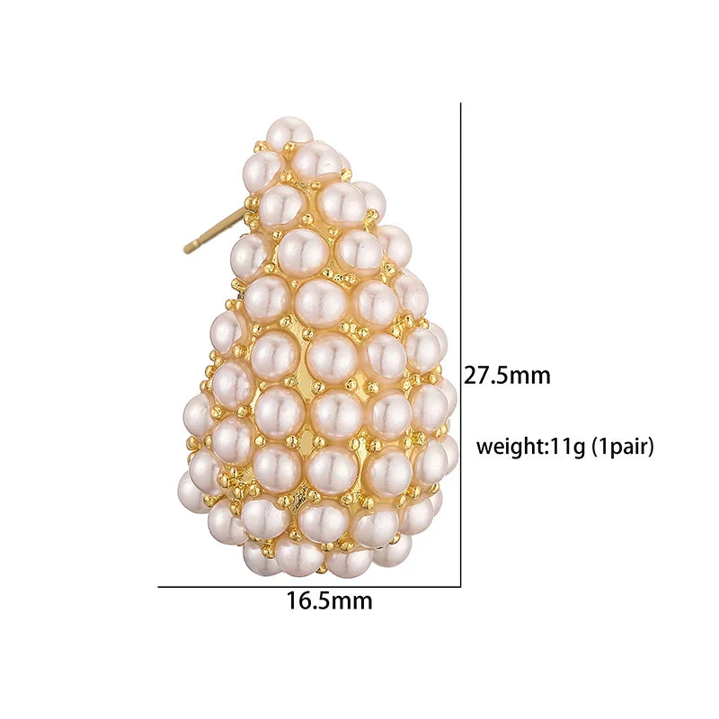 ISABELLE™ | BOUCLES CLASSIQUES PERLE