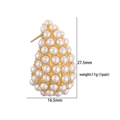 ISABELLE™ | BOUCLES CLASSIQUES PERLE