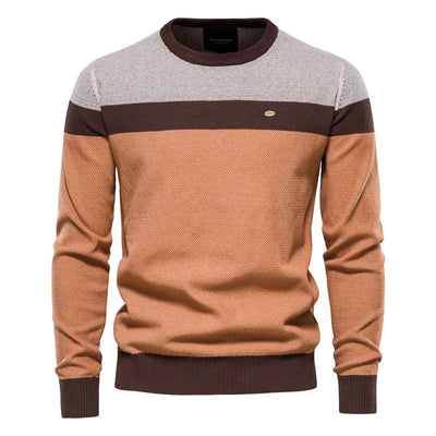 Durand Bordeaux | PULL HOMME À COL ROND