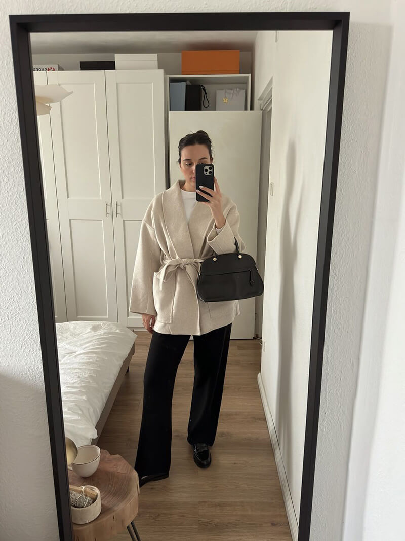 Hilda™ — Cardigan en Laine Synthétique