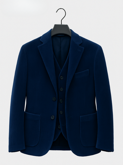 Tommy™ | Ensemble 2 pièces : Blazer et Gilet en Velours