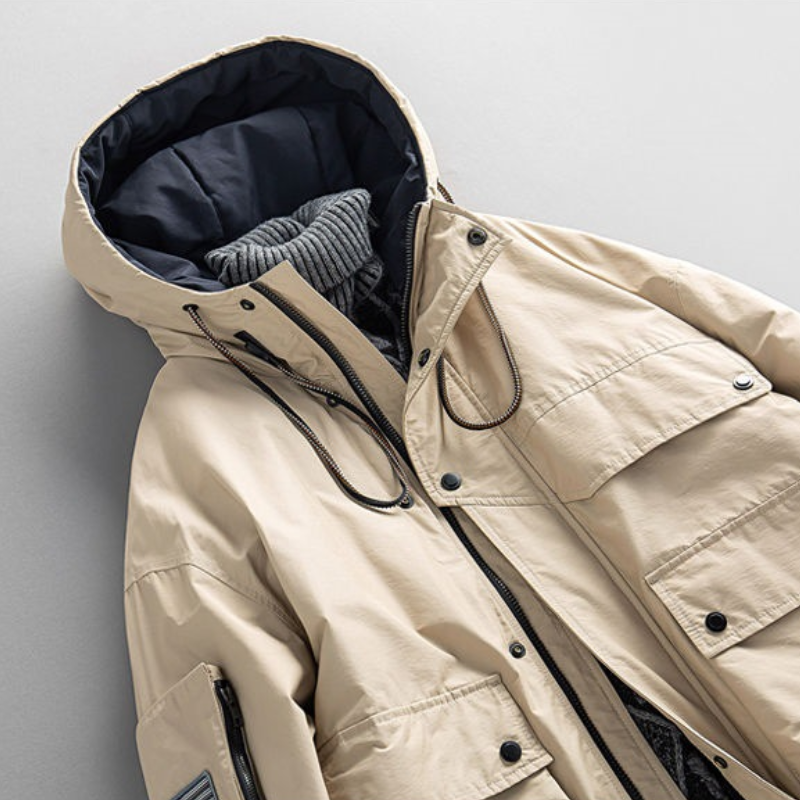 Parka Urbaine Imperméable Pour Homme