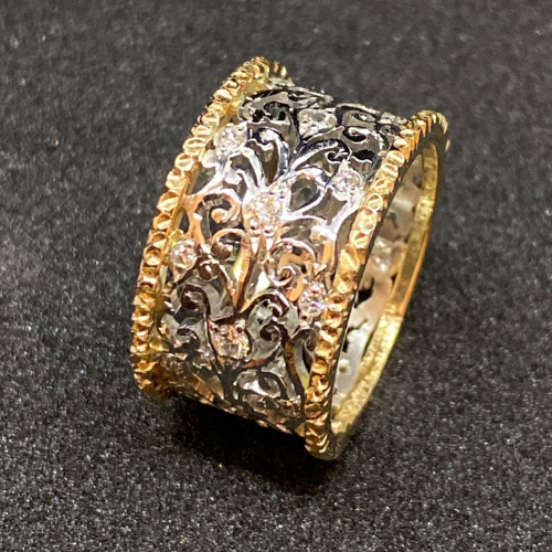 Mika™ | Bague zircon argent