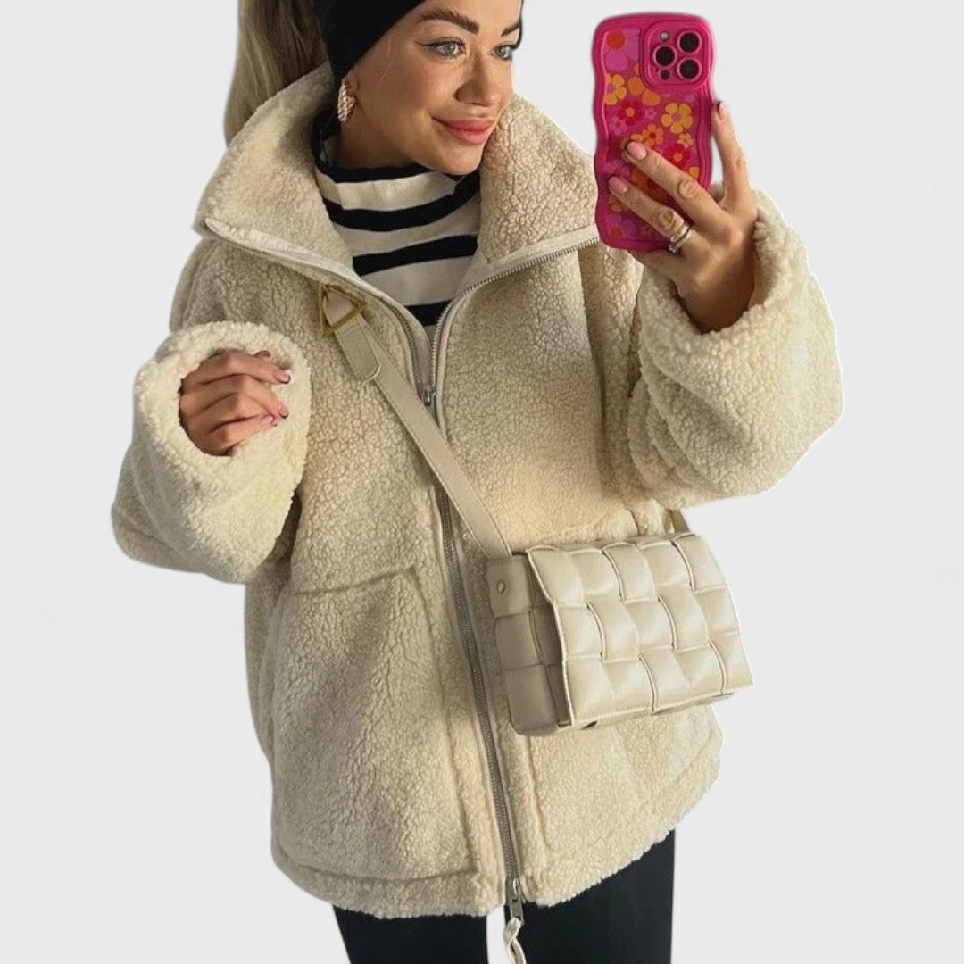 Kaja™ — Manteau Peluche Doux