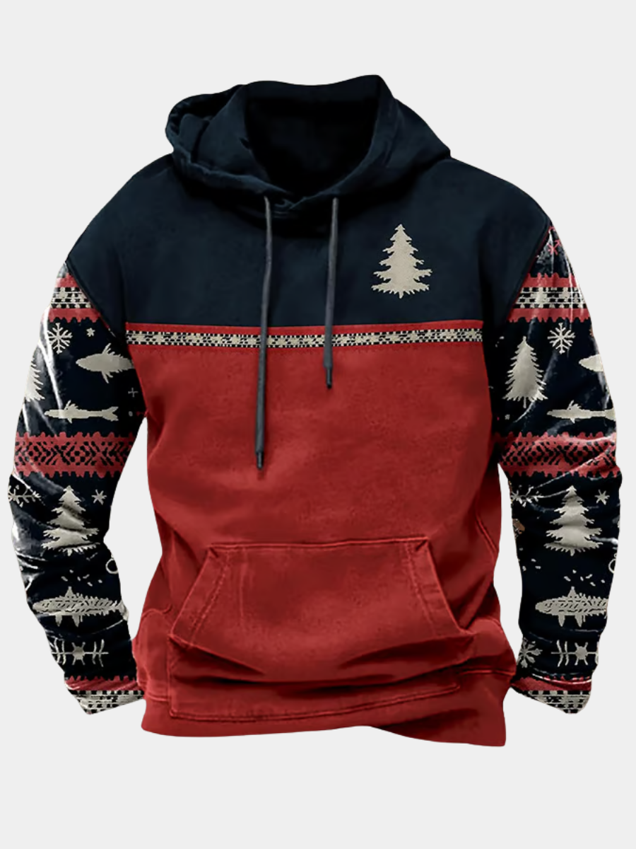 Durand Bordeaux | HOODIE AVEC MOTIF DE NOËL