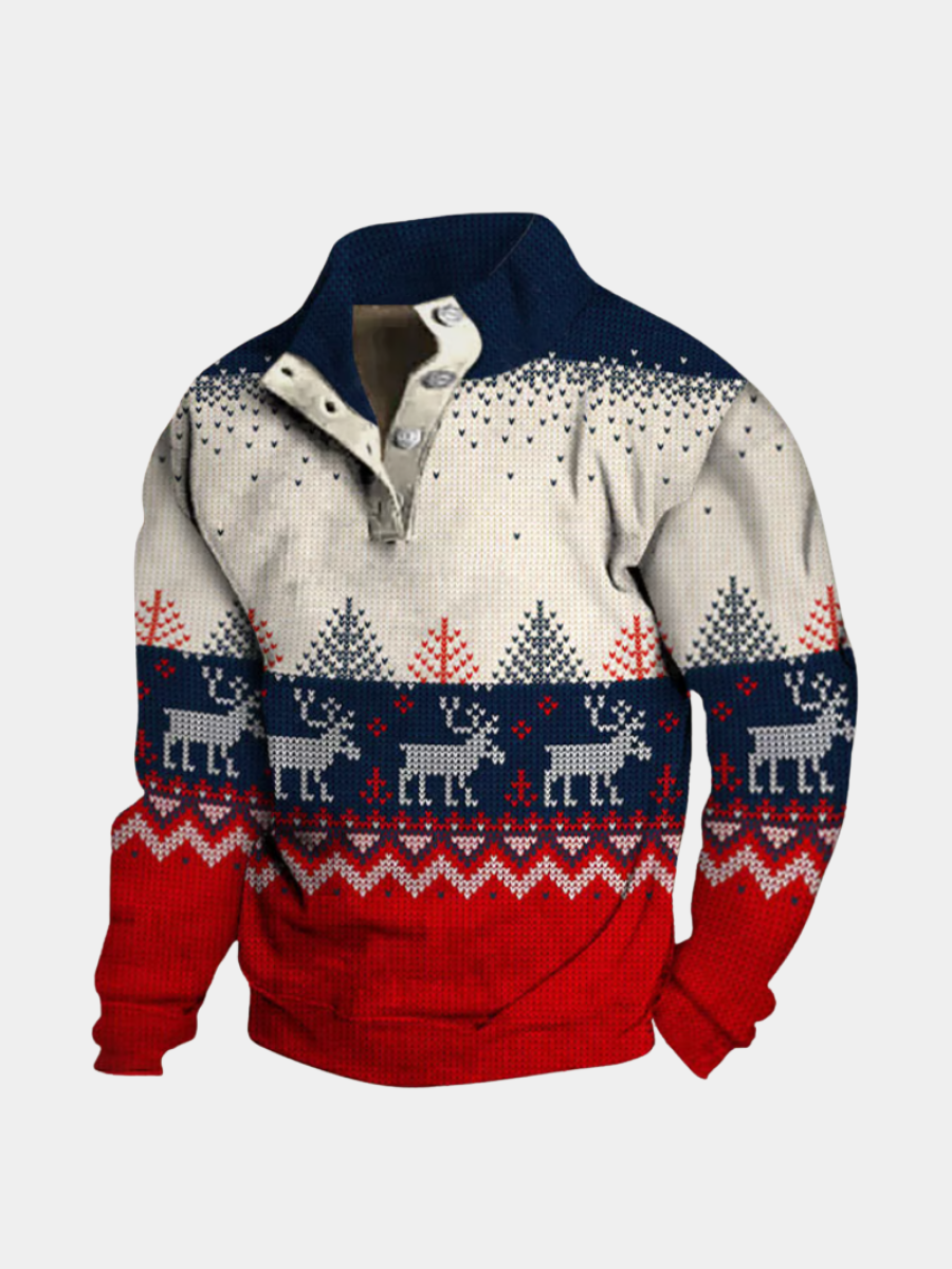 Durand Bordeaux | PULL DE NOËL EN TRICOT