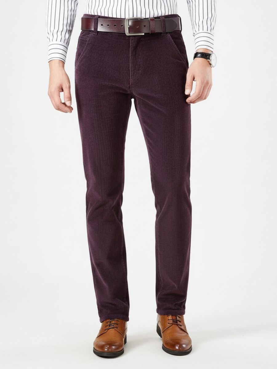 Durand Bordeaux | PANTALONS CHICS POUR HOMMES