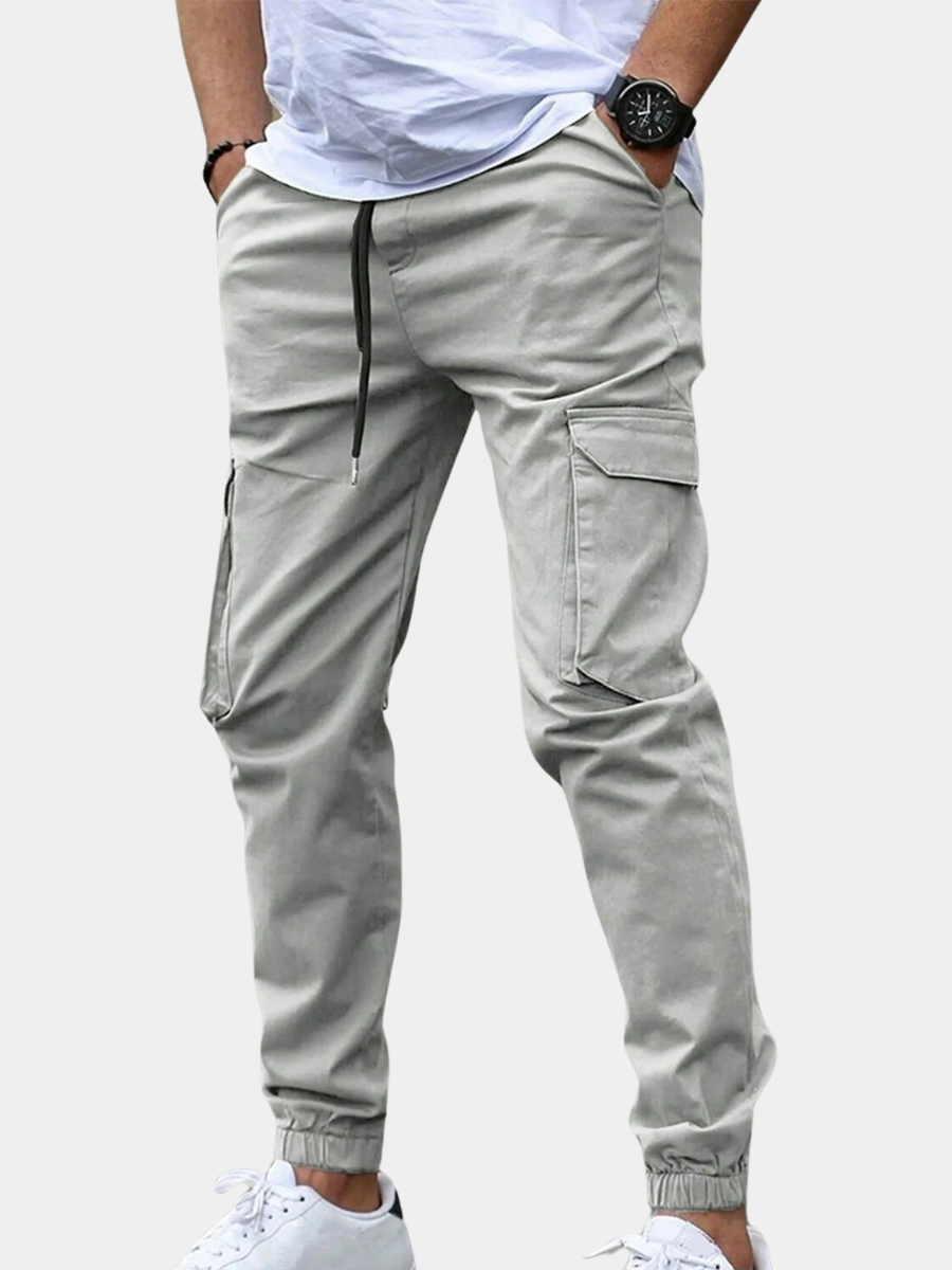 Durand Bordeaux | JOGGERS CARGO POUR HOMME