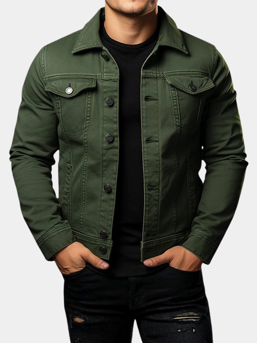 Durand Bordeaux | VESTE EN DENIM HOMME