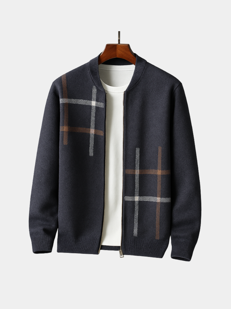 Durand Bordeaux | VESTE EN CACHEMIRE