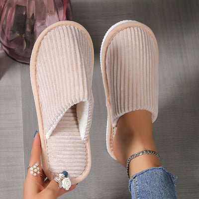 Nora™ | Chaussons rayés