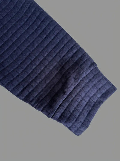 Durand Bordeaux | POLO À MANCHES LONGUES TEXTURÉE