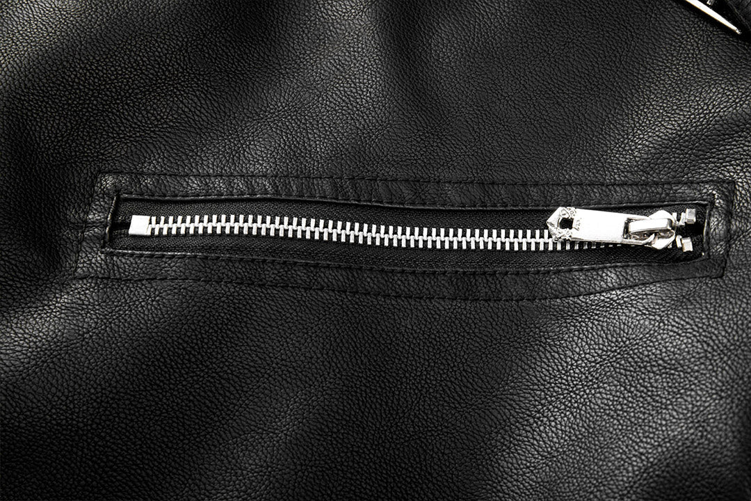 Durand Bordeaux | VESTE EN CUIR AVENUE