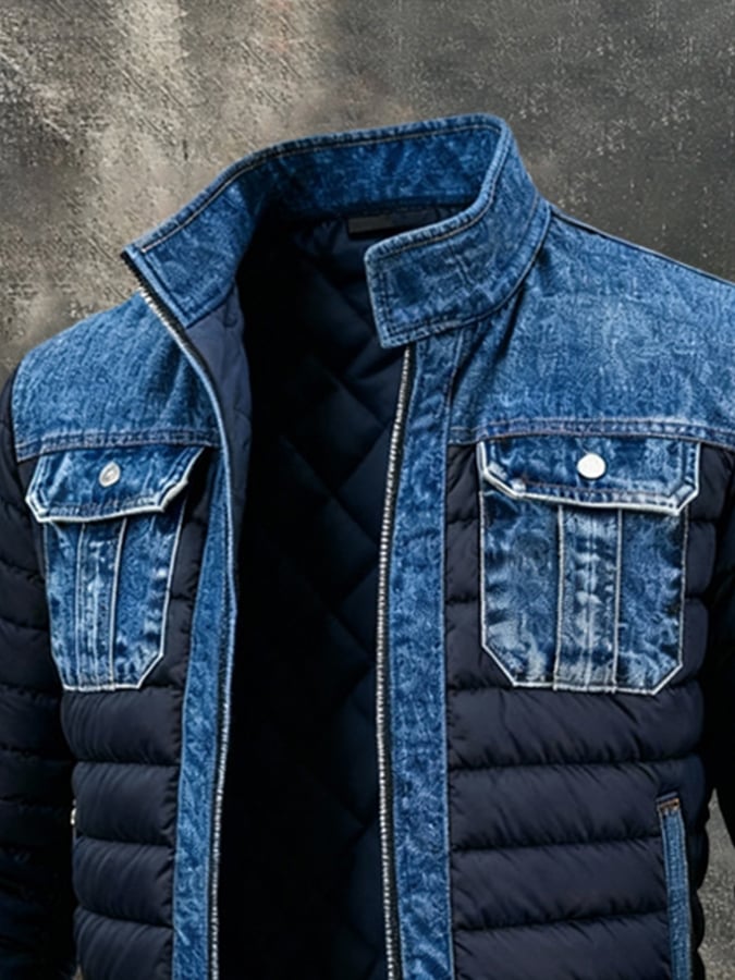 Lorenzo™ | VESTE DOUBLE DENIM CLASSIQUE