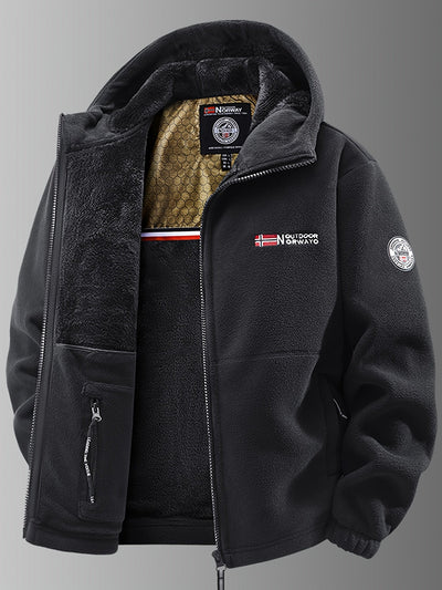 Durand Bordeaux | VESTE THERMIQUE EN POLAIRE POUR HOMME