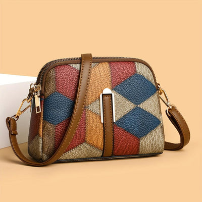 LUNA™ | SAC BANDOULIÈRE PATCHWORK