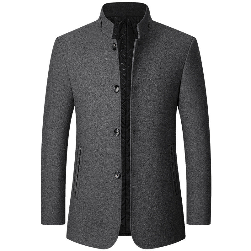 Durand Bordeaux | MANTEAU EN LAINE POUR HOMME