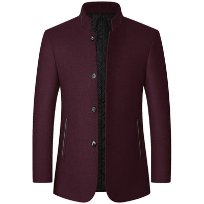 Durand Bordeaux | MANTEAU EN LAINE POUR HOMME